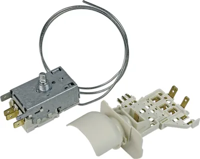 Produktbild von Thermostat Kühlthermostat Umbausatz Kühlgerät Kühlschrank Whirlpool Bauknecht 484000008568 Ranco K59-S1892 590mm Kapillarrohr 3x4,8mm AMP Ersatz für Atea A13-0701H
