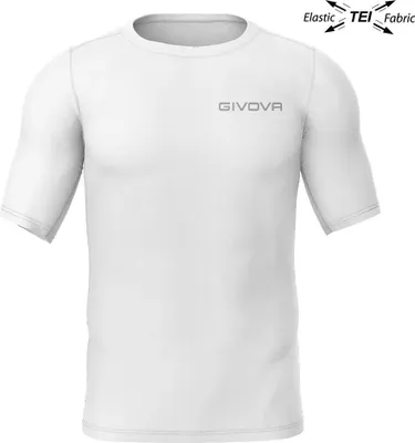 Immagine prodotto di T-shirt sportiva da uomo Givova Corpus 2 Bianca