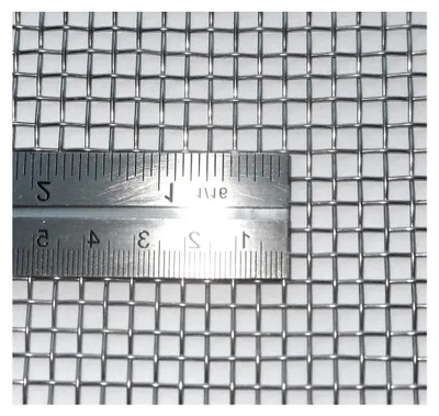 Produktbild von Drahtgitter aus Edelstahl 316L, 5 Maschen, Öffnung 4,1 mm, Größe: einfache Probe