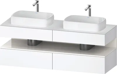 Produktbild von DURAVIT QA4779022180010 QTG KWTU WH Ek. 1600x550x600 Wß Mt.