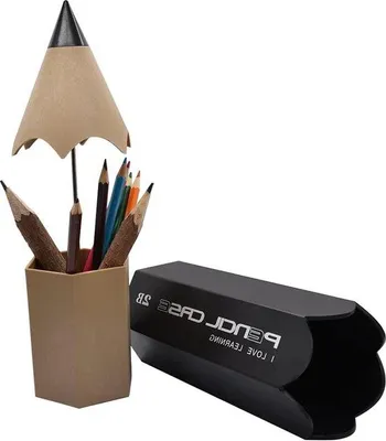 Produktbild von Famanu Stift-Halter mit großer Kapazität - Schwarz