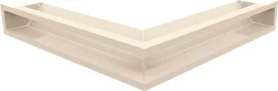 Produktbild von Eck-Lüftungsgitter LUFT 56x56x9 Creme