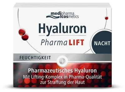 Produktbild von Medipharma Cosmetics Hyaluron Pharma Lift Nacht Creme, 50 ml Creme