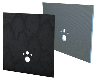 Image de Kit habillage+finition Bâti-support Wedi I-Board carbon noir