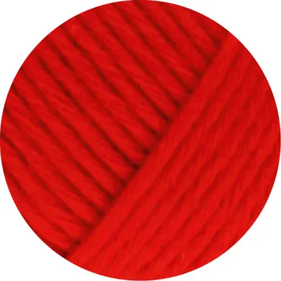 Image de Lana Grossa STAR 50 g fil classique pour manchons 100 % coton 90 m couleur 003 - rouge