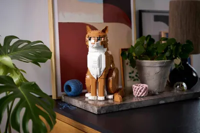 Obrázek produktu pro LEGO Ideas Oranžová kočka, Sada na stavění, 18 rok/roky, Plast, 1755 kusů, 2,67 kg