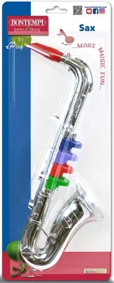 Produktbild von Bontempi Saxophone with 4 keys, Musikspielzeug, Saxophon, 3 Jahr(e), Mehrfarbig