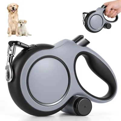Produktbild von Ausziehbarer Hundeleine, 8 Meter – Flexible und verhärtungsfreie Hundeleine für große Hunde