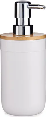 Produktbild von Berilo Seifenpumpe - 17 cm - Kunststoff - weis - 350 ml - nachfullbar