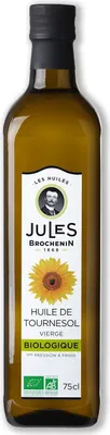 Produktbild von -KALTGEPRESSTES SONNENBLUMENÖL 750 ml – JULES BROCHENIN