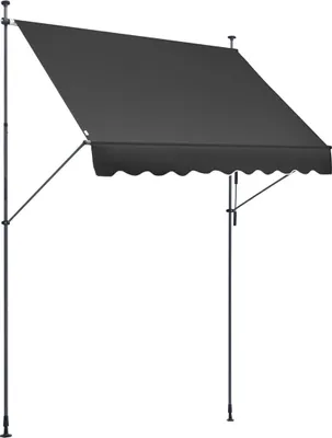 Produktbild von 98x47" Patio Awning Retractable Patio Canopy Sunsetter with Crank Handle