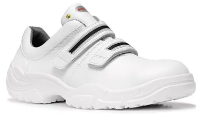 Produktbild von Sicherheitshalbschuh WHITE Strap Low ESD S3, Gr. 44