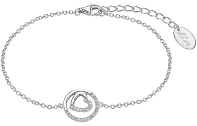 Image de Bracelet S.Oliver argenté en forme de cœur 2034390