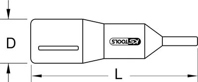 Obrázok produktu pre KS Tools 1171172 117.1172 Socket bit 6 mm