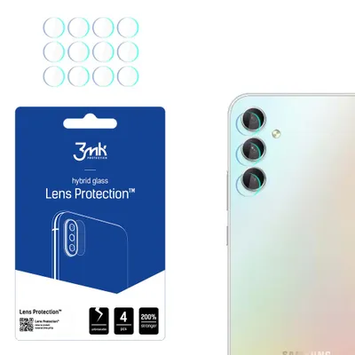 Produktbild von 3mk Hybridglas Lens Protection für Samsung Galaxy A34 5G Kamera Objektiv Kameralinse 0,16mm 6H (4 Stück)