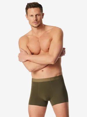 Produktbild von Schiesser Herren Shorts Gr. 8  oliv