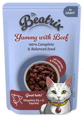 Imagen del producto de Kapsička Beatrix para adultos, sabor a ternera, 85g