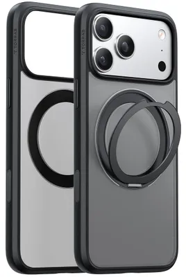 Productafbeelding van Torras - Ostand Pro MagSafe hoesje voor iPhone 17 Pro – zwart