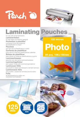 Produktbild von Peach S-PP525-20, 106 x 156 mm, Transparent