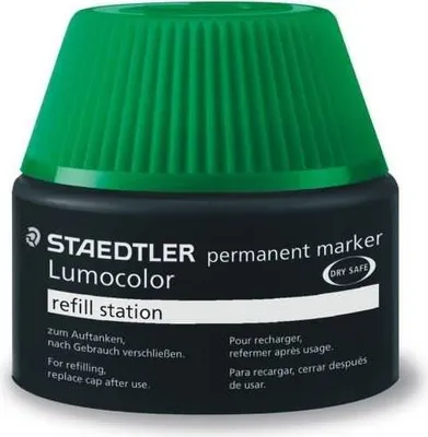 Image de STAEDTLER Nachfülltinte Lumocolor perm grün