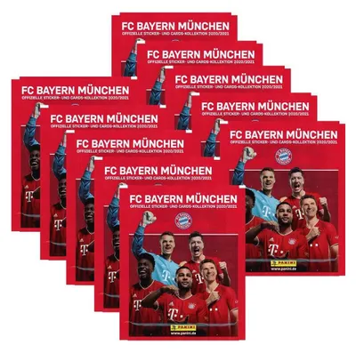Immagine prodotto di Panini - FC Bayern München - Collezione di figurine e card 2020/2021 - 10 bustine