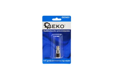 Obrázek produktu pro GEKO Rychlospojka vzduchová 1/4", vnitřní závit, samec G03403