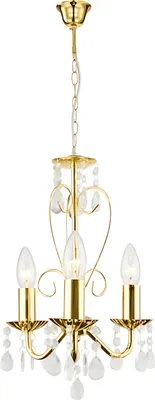 Immagine prodotto di Lampadario A Sospensione Toolight Ebt012-3Cp Gold