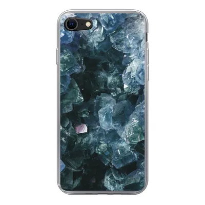 Produktbild von MuchoWow® Handyhülle Schutzhülle Hülle für iPhone 8 Edelsteine und Mineralien - Kristall - Naturstein Silikon Softcase Handy Hülle - Schutzhaube