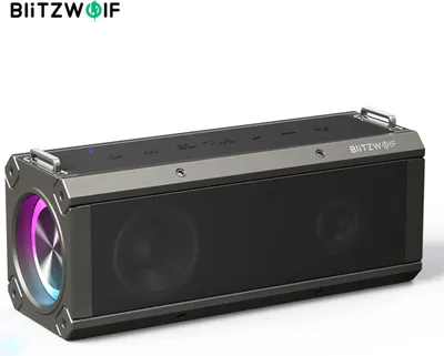 Zdjęcie produktu dla BlitzWolf Przenośny bezprzewodowy głośnik bluetooth TWS RGB 120W wodoodporny