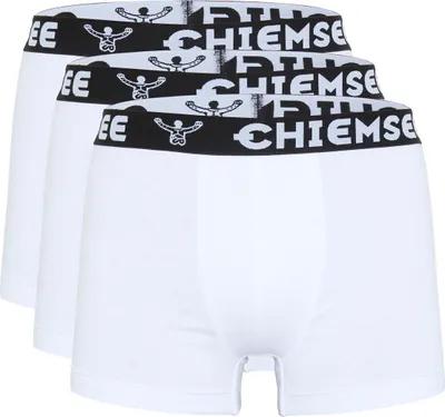 Produktbild von CHIEMSEE Herren Boxershorts, 3er Pack - Shorts, Logobund, einfarbig Weiß XXL