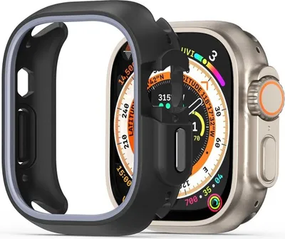 Produktbild von DUX DUCIS BAMO Handyhülle passend für Apple Watch Ultra / Ultra 2 49 mm schwarz grau
