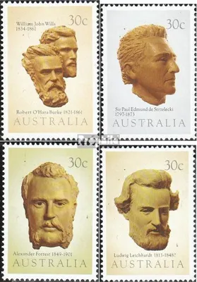 Produktbild von Briefmarken Australien 1983 Mi 857-860 (kompl.Ausg.) postfrisch Erforscher