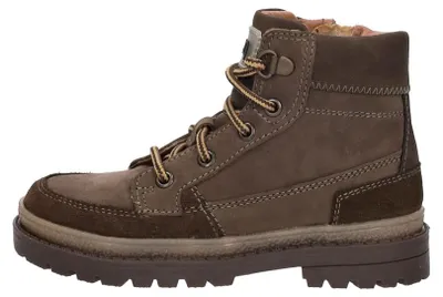 Productafbeelding van KEQ Veterschoenen Hoog Veterschoenen Hoog - donkerbruin - Maat 32