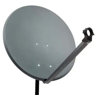 Produktbild von PremiumX PXA80 Satellitenschüssel 80cm Aluminium Anthrazit Satellitenantenne