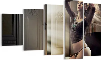 Produktbild von Bild auf Leinwand - Leinwandbild - Schönheit Club Kosmetik Disco - 100x60cm - Wand Bild - Wanddeko - Leinwanddruck - Bilder - Kunstdruck - Wanddekoration - Leinwand bilder - Wandkunst - EG100x60-2141