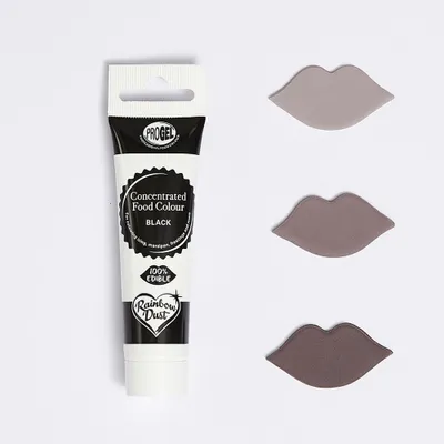 Produktbild von Rainbow Dust ProGel Schwarz 25g.Artikelnummer:110045