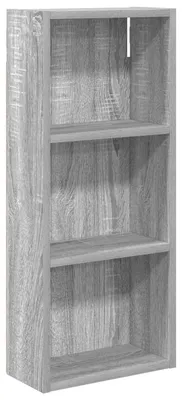 Produktbild von Badezimmer-Wandschrank mit Regal Graues Sonoma 30 x 14 x 70 cm