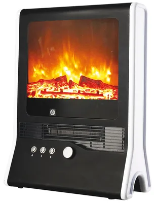 Image de Poêle d'ambiance avec écran à effet flammes NIKLAS