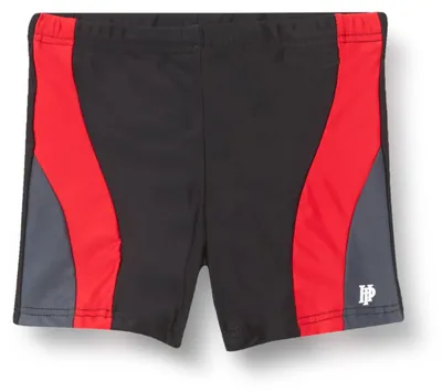 Immagine prodotto di Costume da bagno a maniche lunghe per ragazzi, alta pressione, nero/grigio/rosso, taglia 14 anni