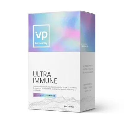 Produktbild von VPLaboratory Synbiotika mit 17 Vitaminen & Mineralstoffen, 30 Portionen