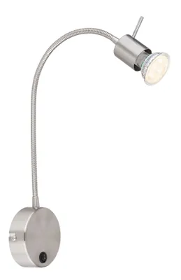 Produktbild von GLOBO Wandleuchte Innen Wandlampe mit Schalter Wohnzimmer Schlafzimmer 57310N