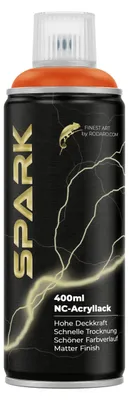 Produktbild von SPARK Sprühdose 400ml – Matte Sprühfarbe - Orange