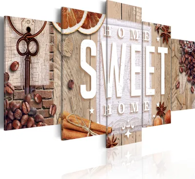 Produktbild von Modernes Wandbild 020115-84 (200x100) - 5 Teilig Bilder Fotografie auf Vlies Leiwnand Foto Bild Dekoration Wand Bilder Kunstruck