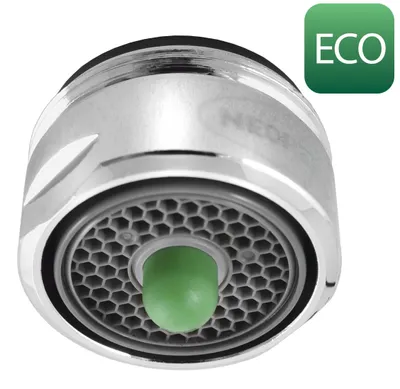 Produktbild von Sapho NEOPERL Wasserspar-Perlator ECO PUSH 5 l/min, Außengewinde M24x1, Chrom