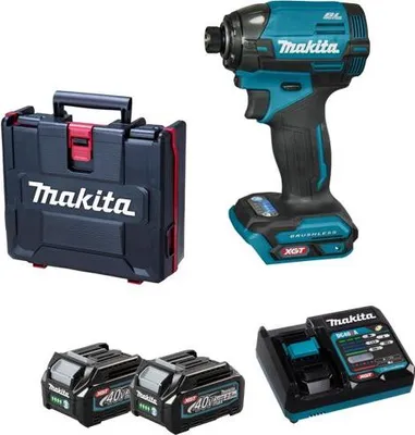 Obrázek produktu pro Makita TD002GD202, Rázový šroubovák, Rukojeť pistole, 1/4", Zelená, Bezkartáčový, 3700 ot/min