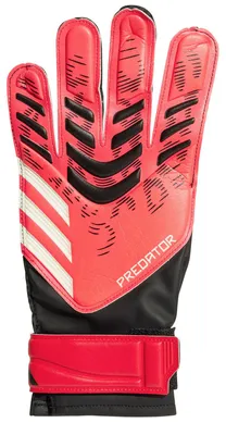 Produktbild von Adidas Unisex-Torwarthandschuhe für Erwachsene mit „Predator“-Logo SX1384 (7) (Schwarz/Rot)
