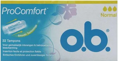 Produktbild von o.b. ProComfort Tampons Nomal, 32 Stück