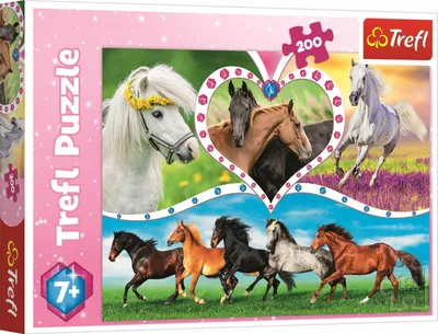 Immagine prodotto di TREFL 13248 Puzzle Bei cavalli - 200 pezzi
