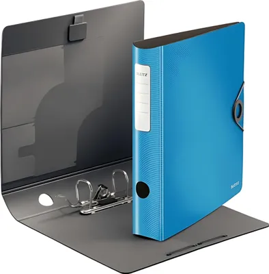 Produktbild von LEITZ Ordner hellblau Kunststoff 6,5 cm DIN A4