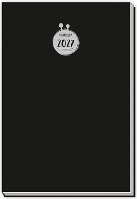 Produktbild von TRÖTSCH - Taschenkalender A6 schwarz 2027